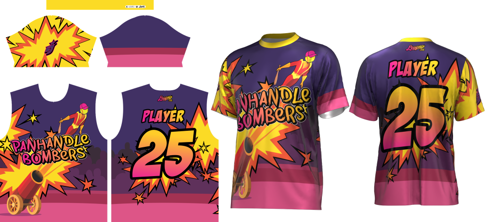 Logo for PANHANDLE BOMBERS