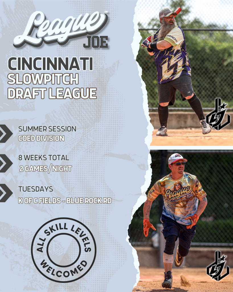 Cincinnati Slowpitch Draft League Logo