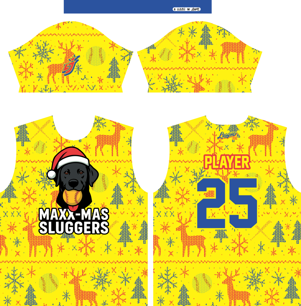 Maxx-Mas Sluggers Official Jersey